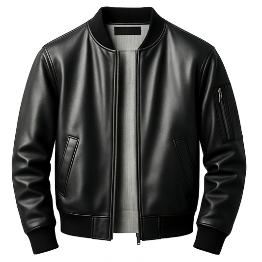 Bomber Leather Jacket
